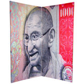6Feet Tall Double Sided Gandhi Room Divider
