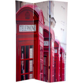 6Feet Tall Double Sided London Room Divider