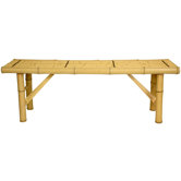 Japanese Bamboo Folding Bench