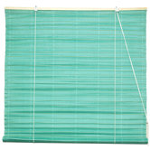 Shoji Paper Roll Up Blinds in Light Blue