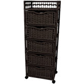 46" Natural Fiber Chest