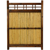 Japanese Bamboo 4' x 3' Kumo Fence