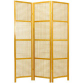Miyagi Shoji Room Divider in Honey
