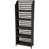 Natural Fiber Shelving Unit