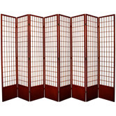 Tall Window Pane Shoji Screen