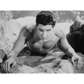 Elvis Presley At the Beach Wall Art