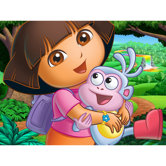 Dora and Boots Wall Art