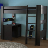 Highsleeper Twin Loft Bed with Built-In Ladder