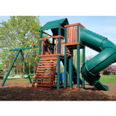Soaring Summerville Twist Wood Complete Play Set