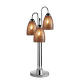 Venezia Three Light Table Lamp in Chrome