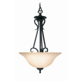 Jamestown 2 Light Inverted Pendant/Foyer