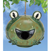 Frog Bird House