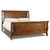Urban Craftsmen Sleigh Bed