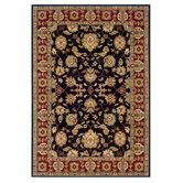 Adana Black/Red Persian Rug