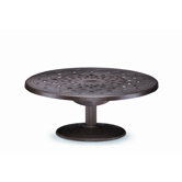 54'' Round Fire Pit and Cast Aluminum Table