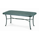 41'' Cast Aluminum Coffee Table