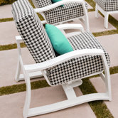 Momentum Deep Seating Dining Arm Chair with Cushion