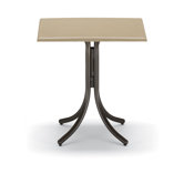 32'' Rectangle Werzalit Counter Height Table with No Hole