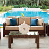 Lake Shore Deep Seating Sofa with Cushions