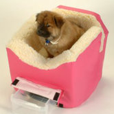 Lookout II Pet Car Seat in Pink