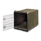 Luxury Plat Microvelvet Dog Crate Cover