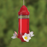 Crystal Lantern Hummingbird Feeder Glass