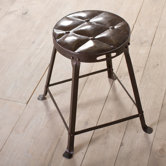 Tufted Top Dining Stool