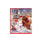 Santa's Nighttime Visit Advent Calendar