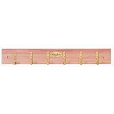 Belt Rack in Natural Cedar Finish