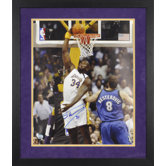 Shaquille O'Neal Los Angeles Lakers Framed Autographed Photograph