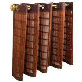 Bamboo Grommet Top Tiers in Espresso