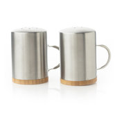 Salt and Pepper Shakers with Handle