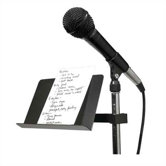 Attachable music stand