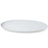 Five Senses White Fish Plate