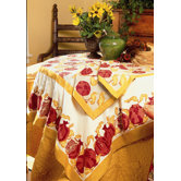 Pomegranate Dining Linens Set