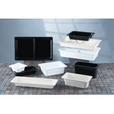 Gastronorms 1/6 GN Food Pan in Black
