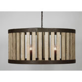 Barrel Drum Foyer Pendant