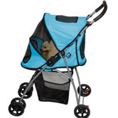 Ultra Light Pet Stroller in Ice Blue