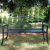 Nelumbo Steel Garden Bench