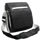 Laptop Messenger Bag in Black