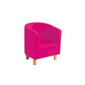 Clubsessel in Pink