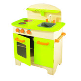 Gourmet Chef Kitchen in Green