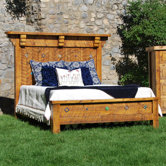 Spanish Trail Panel Bed