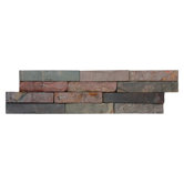 Slate 6" x 24" Natural Ledge Stone in Multi Classic