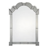 Antiqued Mirror with Frame