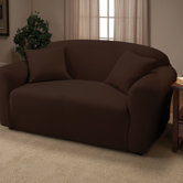 Stretch Jersey Loveseat Slipcover