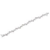 Round Bubble Inspired Cubic Zirconia Bracelet