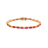 Cubic Zirconia Sterling Silver Braclet
