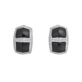 Cubic Zirconia and Clip/ Post Earring