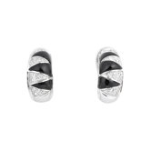 Cubic Zirconia and Clip/ Post Earring
